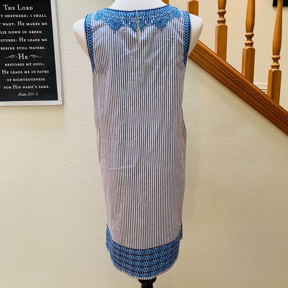 VINEYARD VINES | Striped Cisco Swing Dress Size 4 - Picture 7 of 9